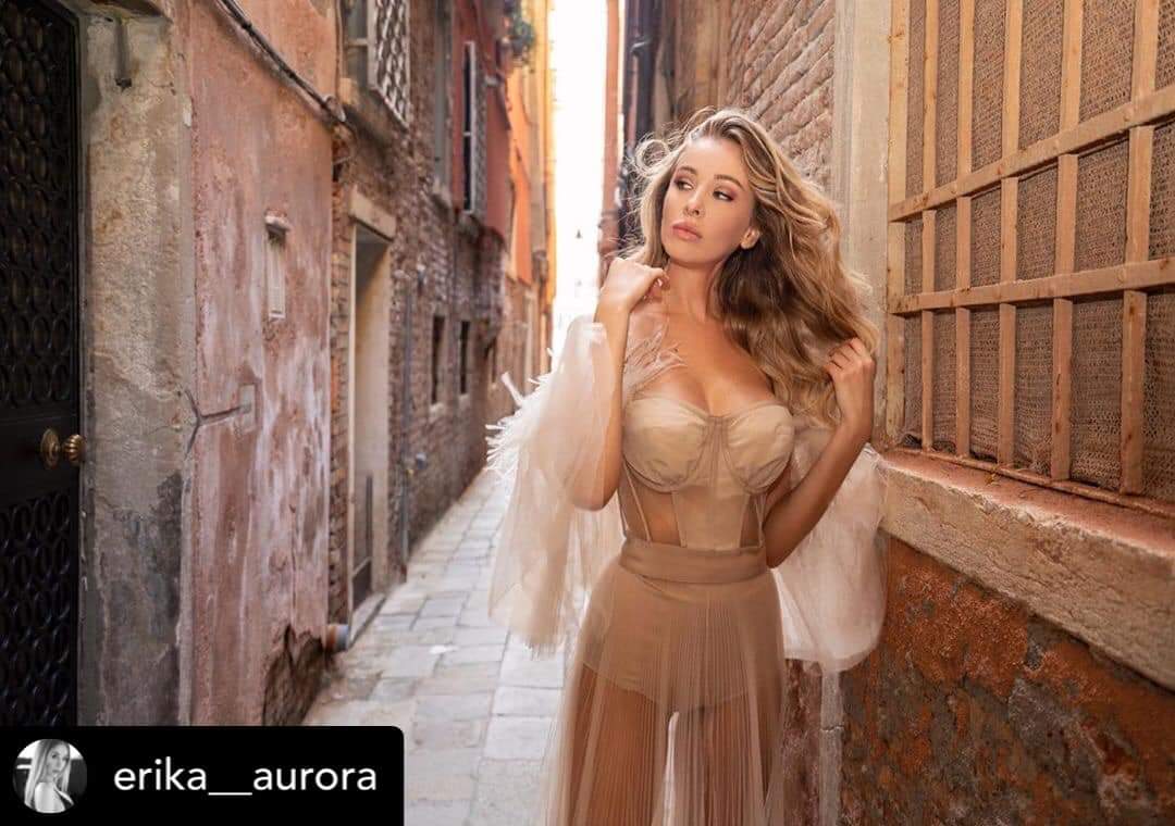 ERIKA AURORA - SOSUD DRESS DESIGNED BY MCT