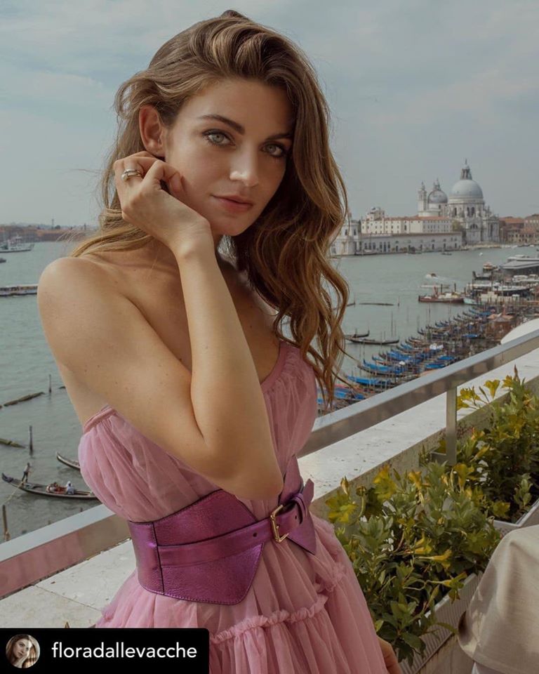 FLORA DALLE VACCHE - SOSUD DRESS DESIGNED BY MCT