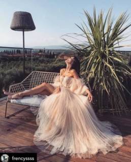 FRANCESCA CAPPELLETTI - SOSUD DRESS DESIGNED BY MCT