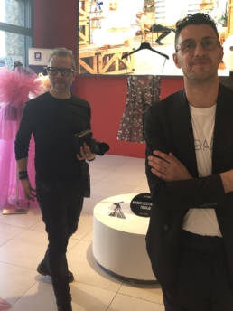 Mario Costantino Triolo con Daniele Notaro _ Fashion Week 2020
