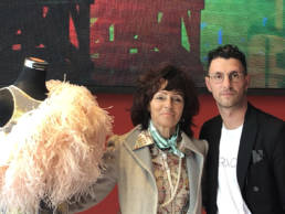 Mario Costantino Triolo con Maria Grazia Golfieri _ Fashion Week 2020