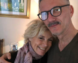 Michela Zio e Davide Muccinelli, con Mario Costantino Triolo